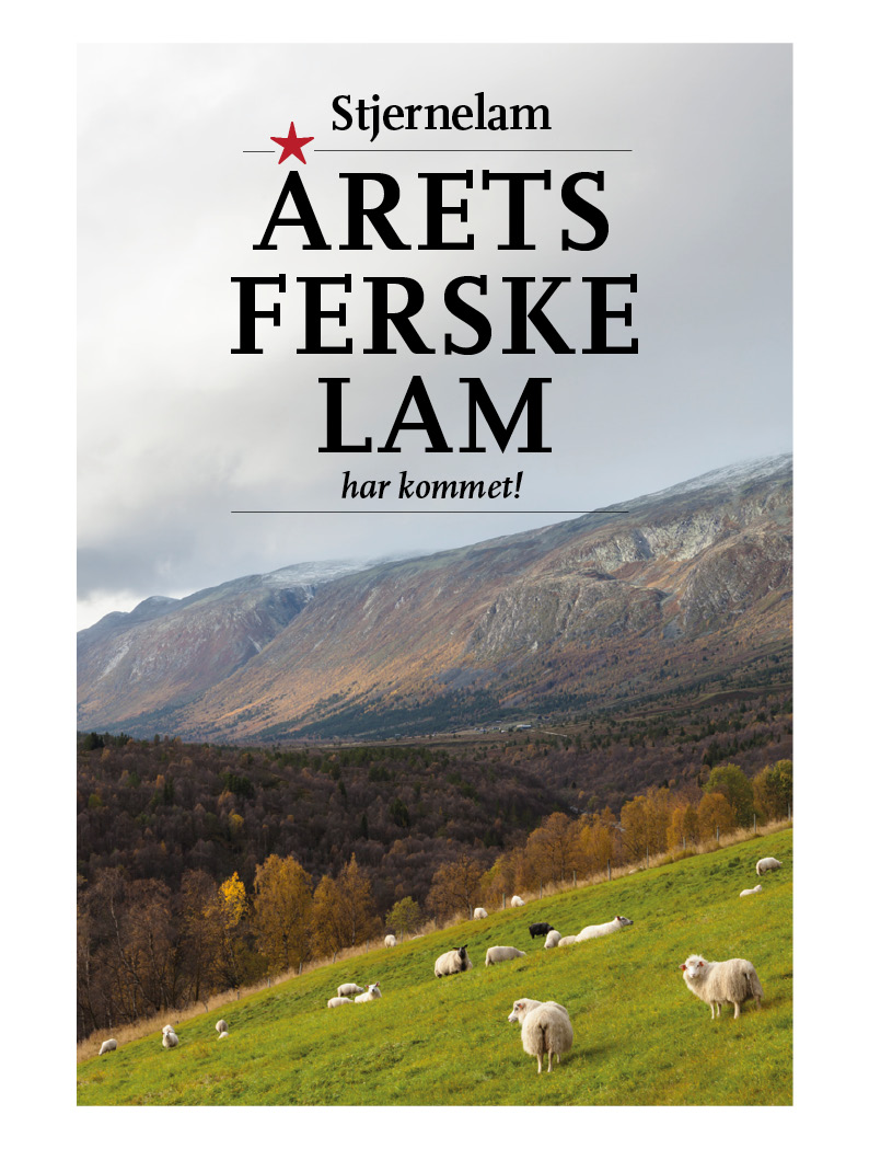 Annonse CC Mat årets ferske lam