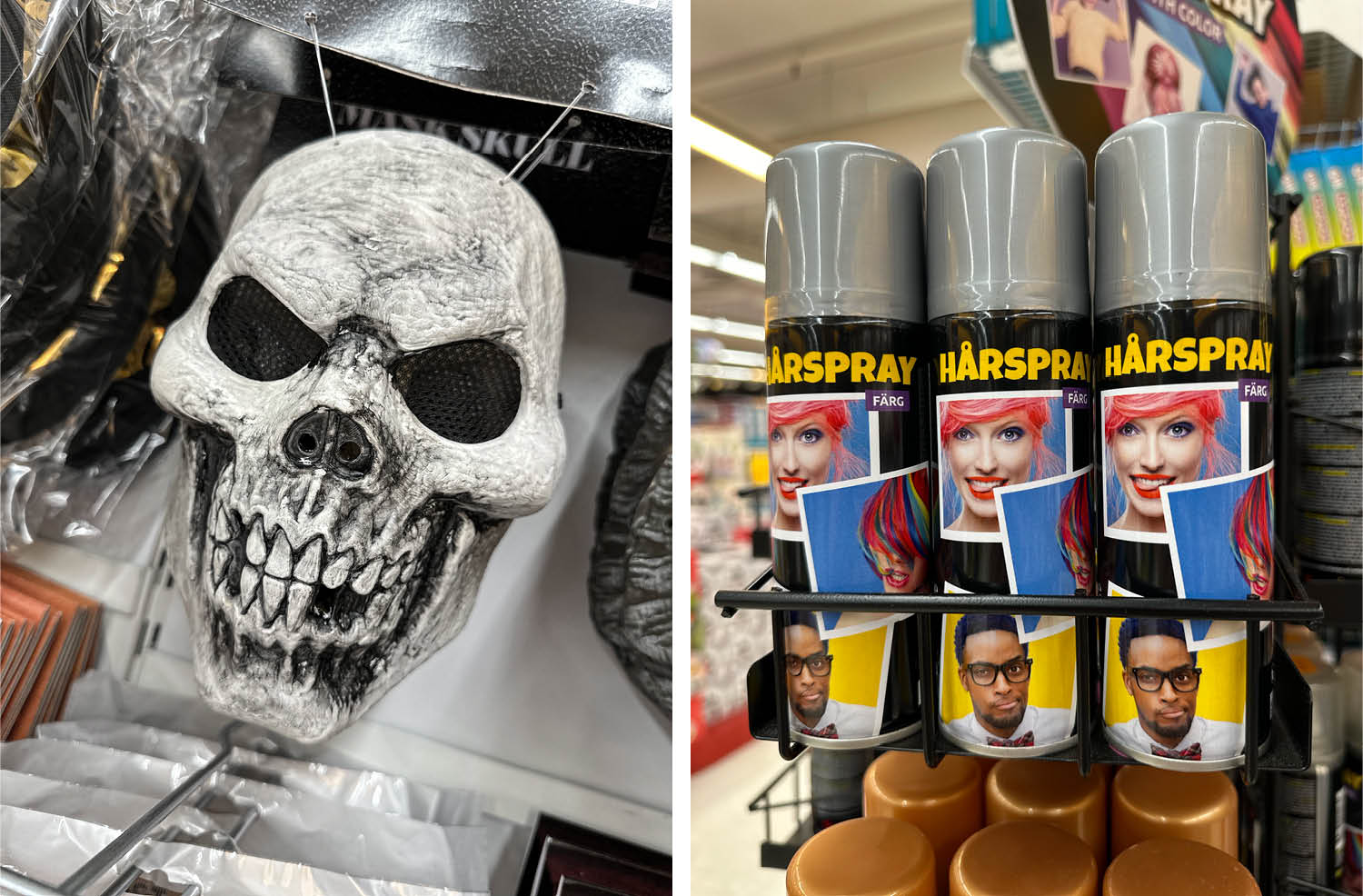 Halloween produkter fra Extra Leker på CC Gjøvik