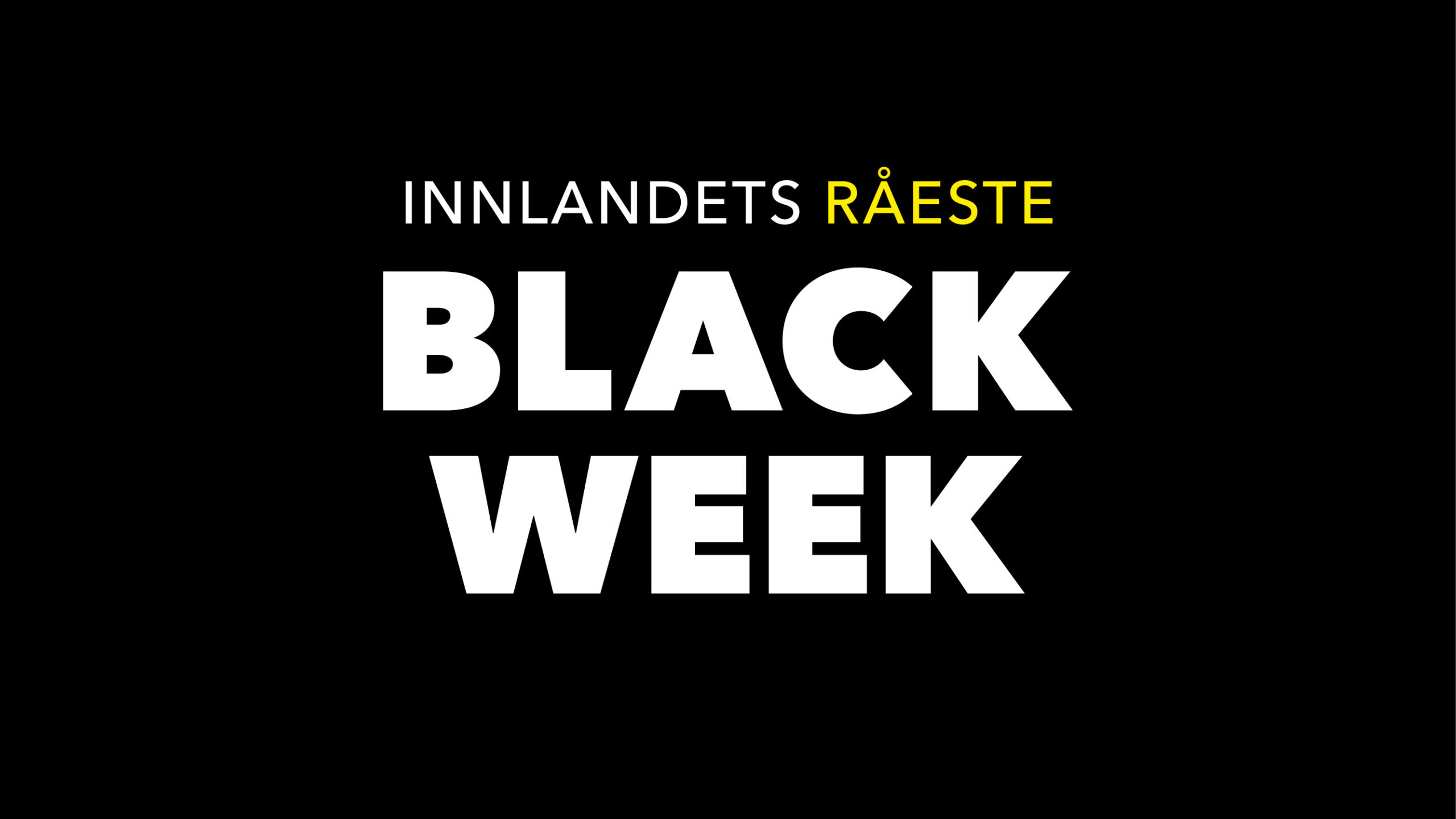 Black Week på CC Hamar - CC Hamar