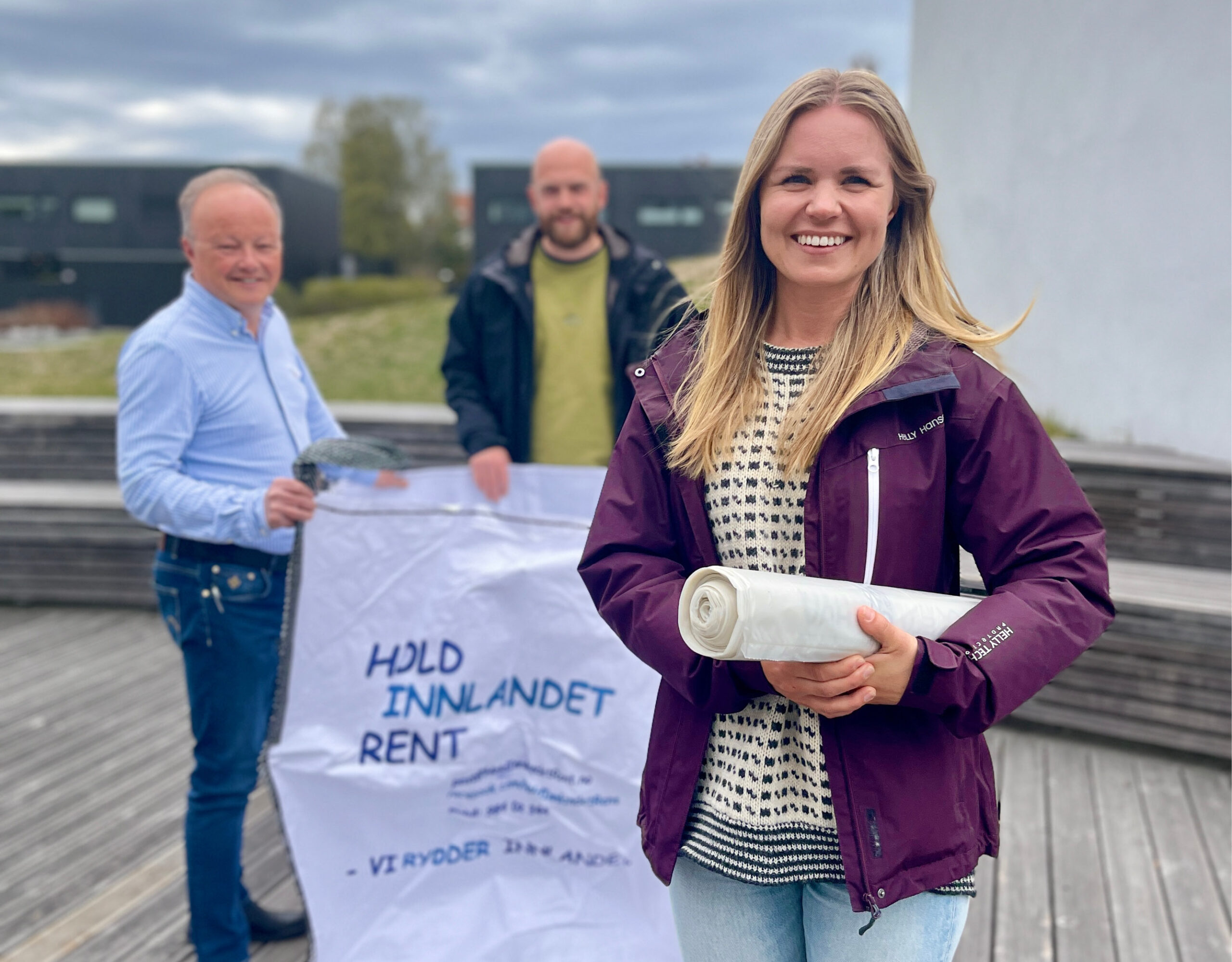 Aksjon med Hold Innlandet Rent