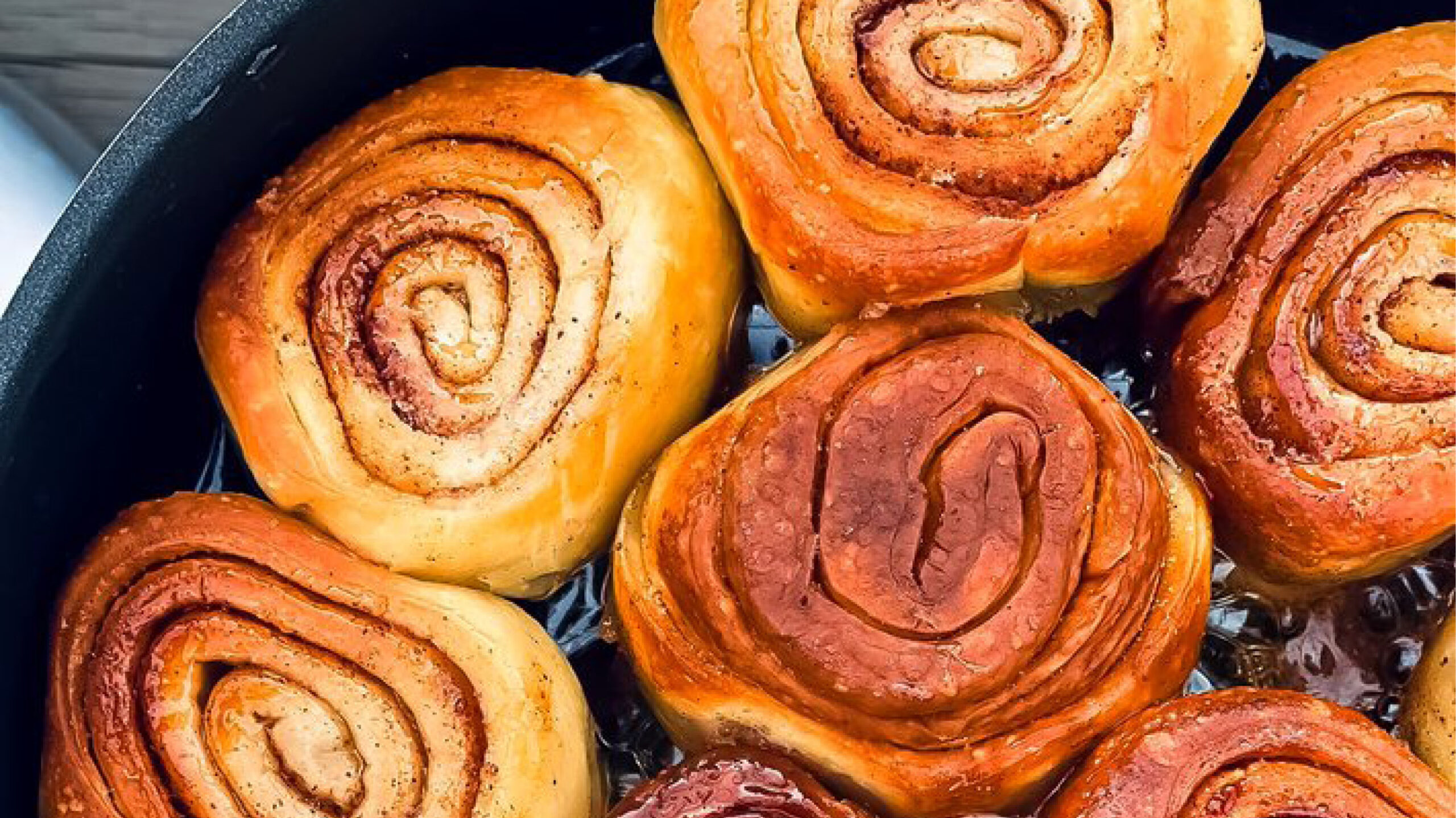 Kanelboller på primus 