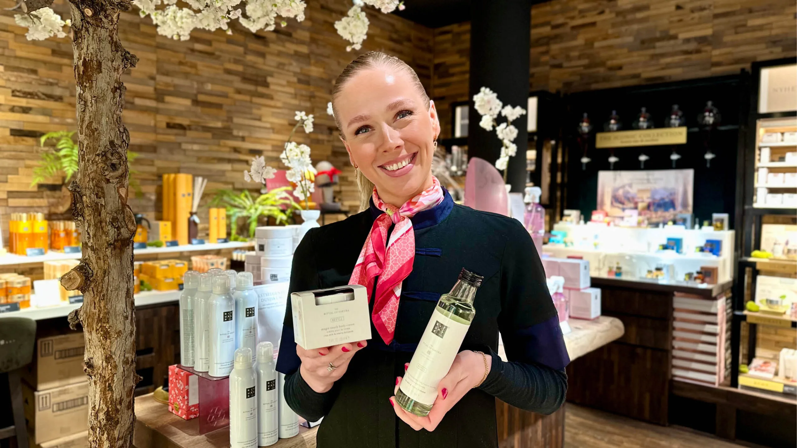 Rituals på CC Gjøvik har refills på mange av sine produkter