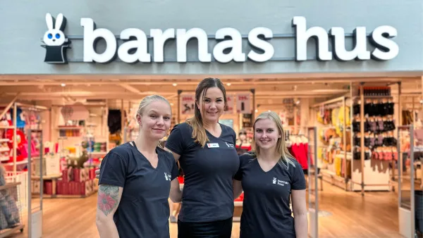 Ansatte fra Barnas Hus på CC Gjøvik