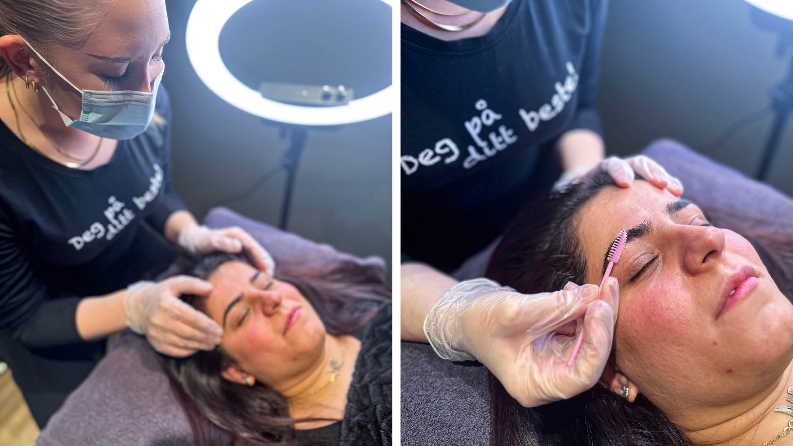 Brynslaminering hos Madonna Frisørene på CC Gjøvik