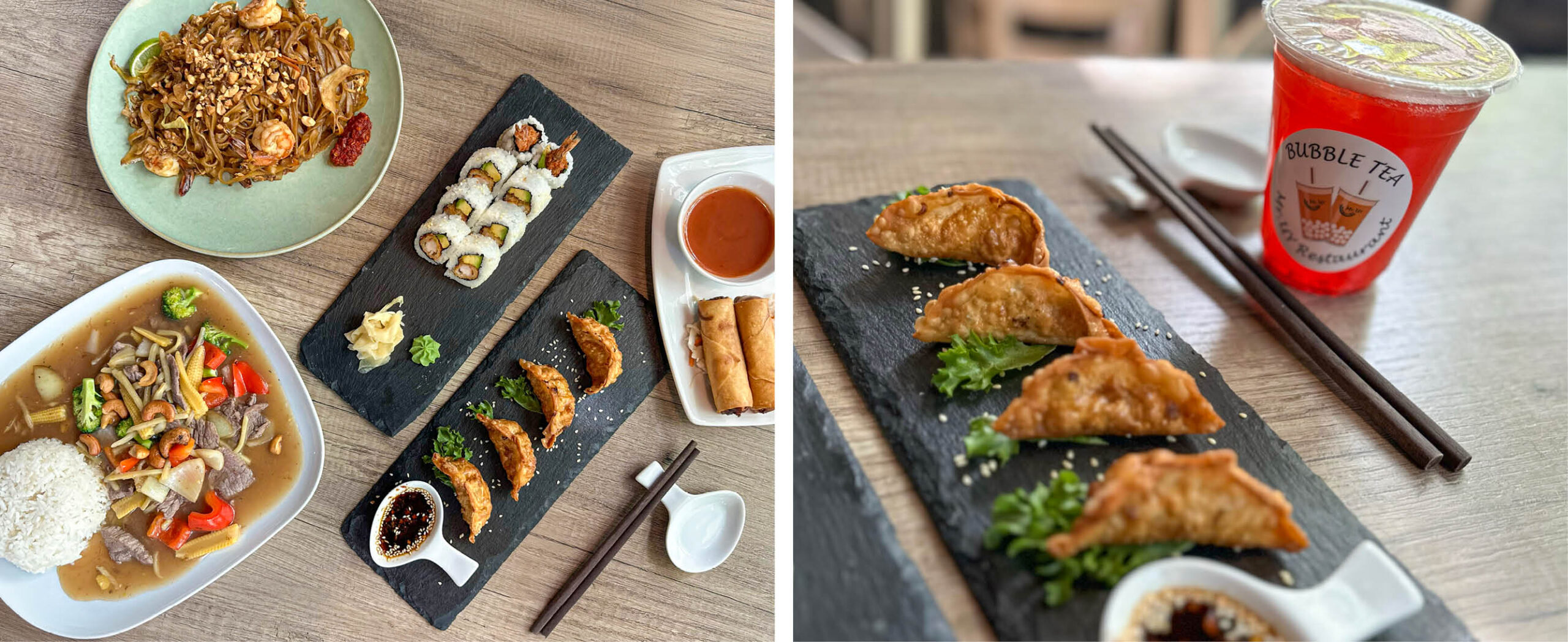 Matretter og Bubble Tea fra Mr Uy på CC Gjøvik