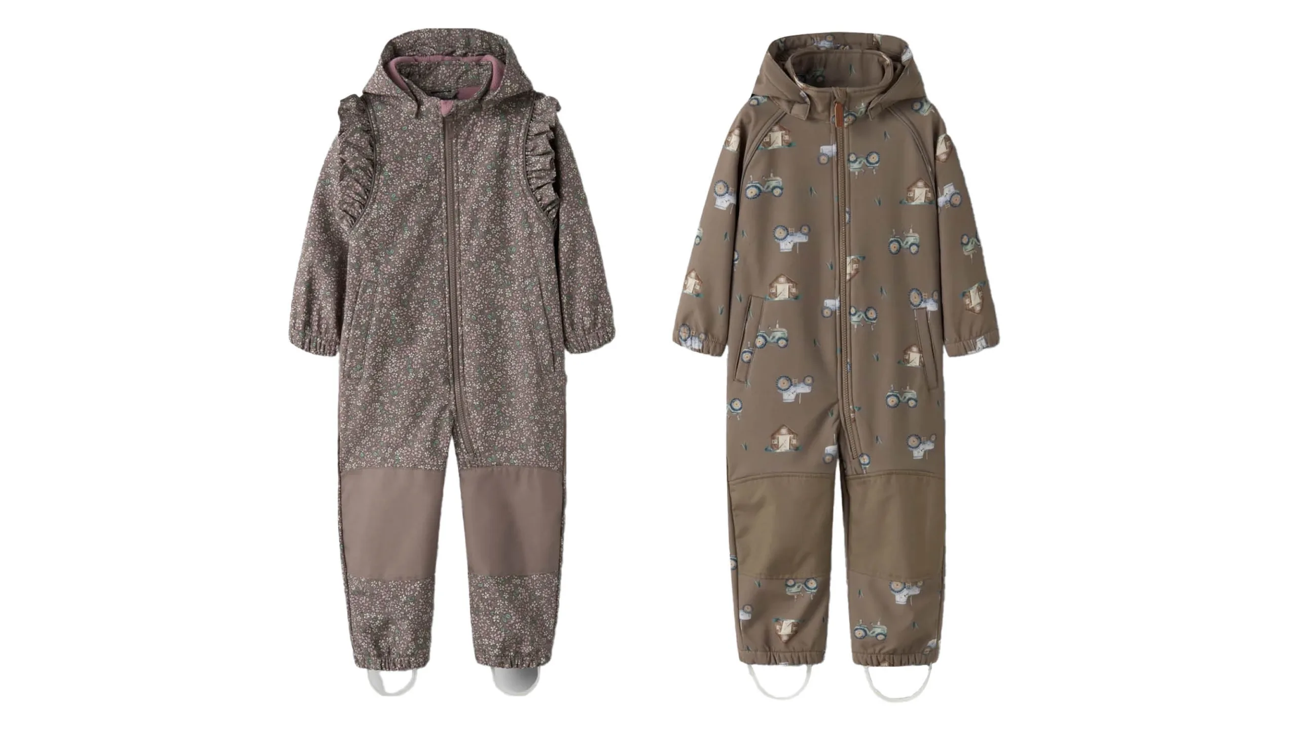 Softshell dresser til barnehagestart fra Name It på CC