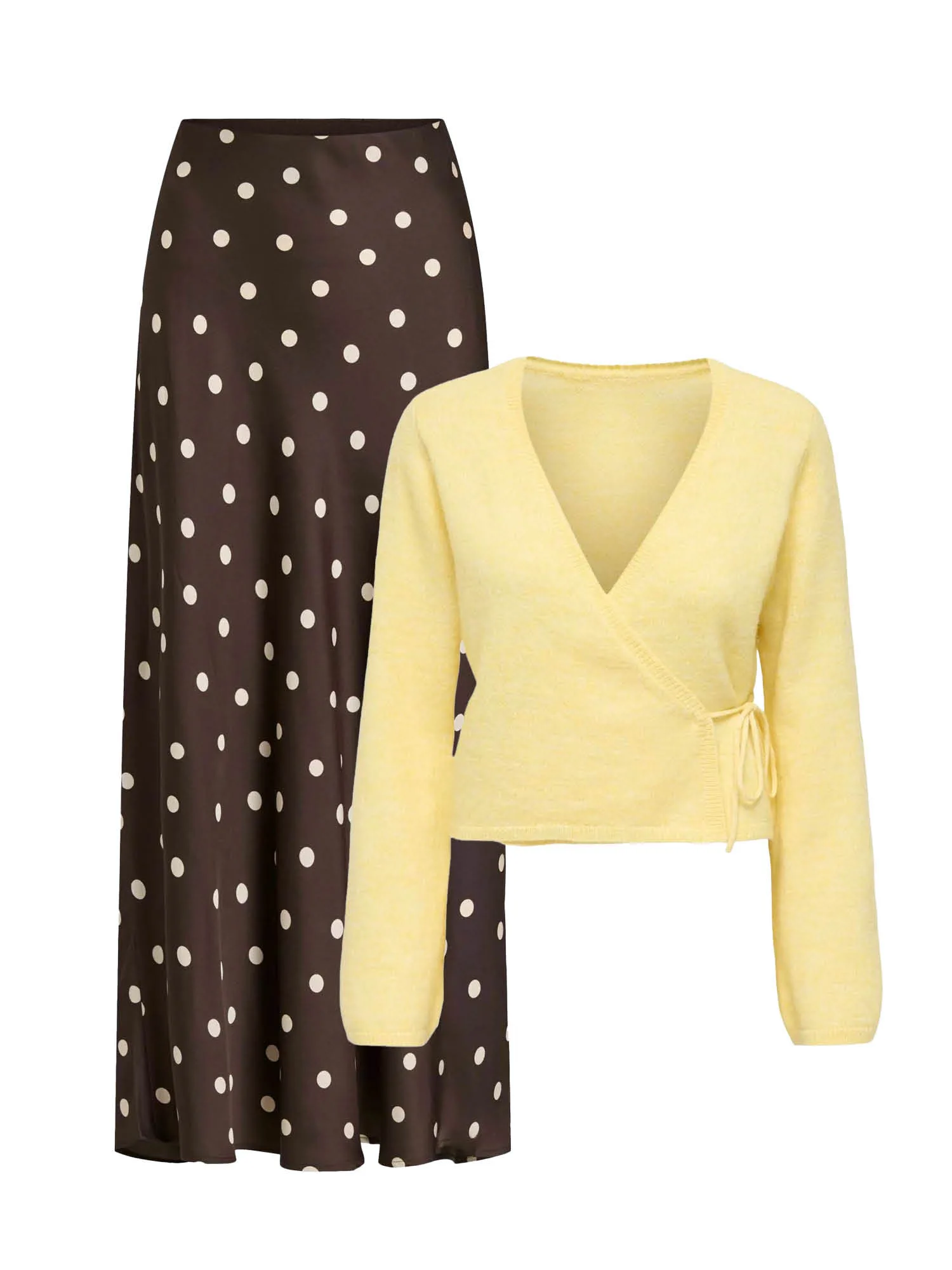 Vårens trendplagg fra CC Hamar – trend prikker og gult