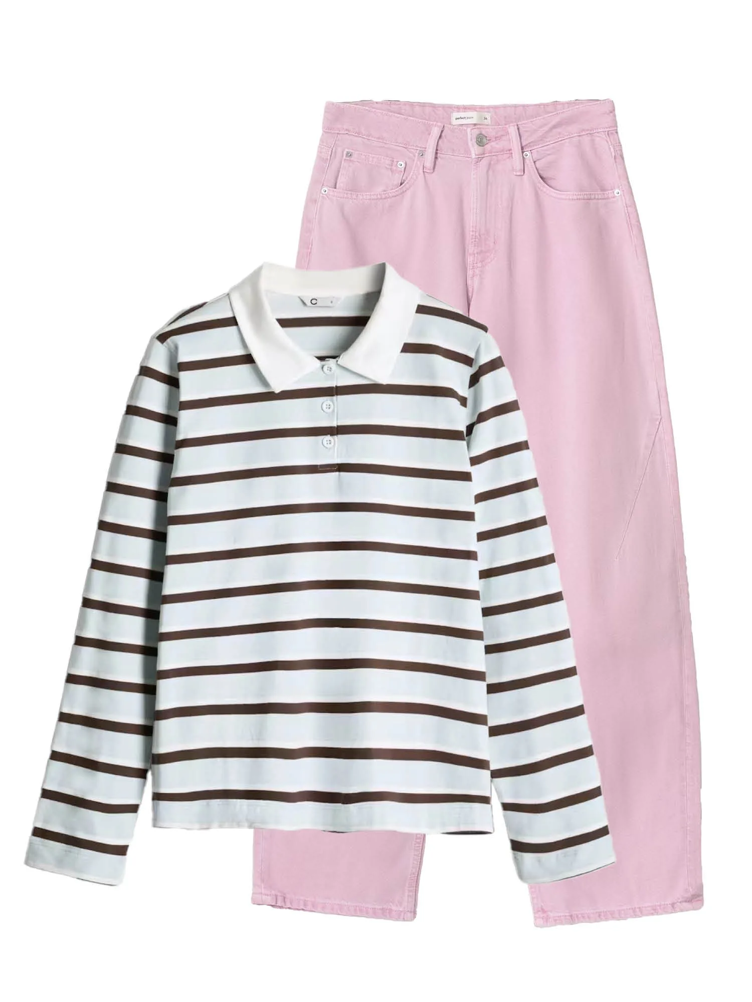 Vårens trendplagg fra CC Strandtorget – trend polotrøye og rosa