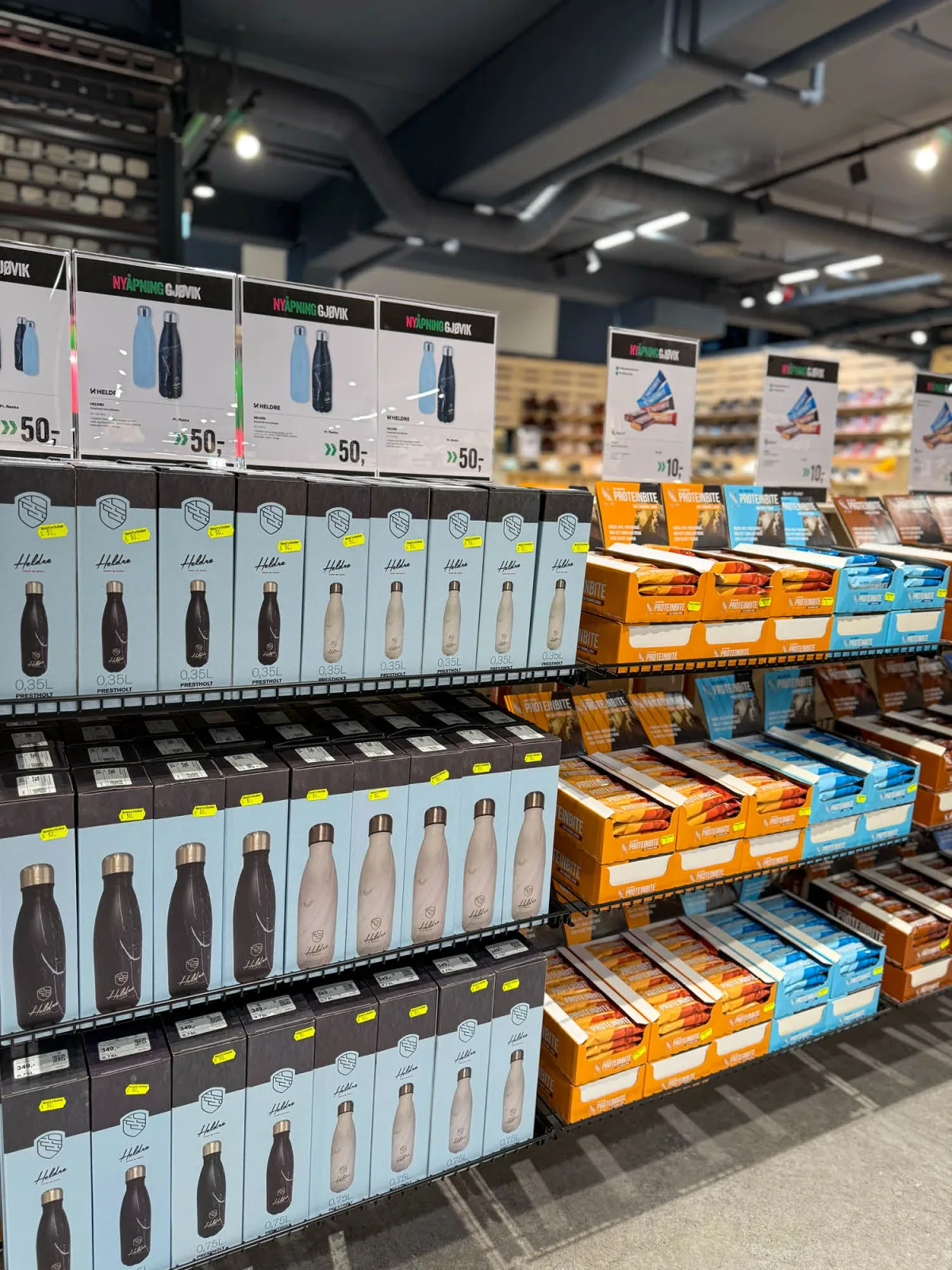Åpning av Sport Outlet på CC Gjøvik