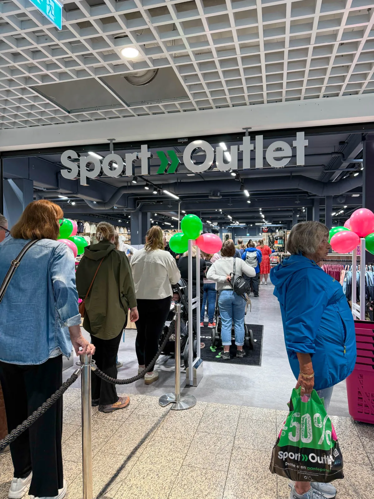 Åpning av Sport Outlet på CC Gjøvik