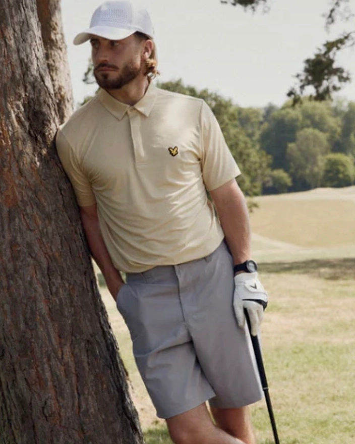 Piqueskorte fra Lyle & Scott