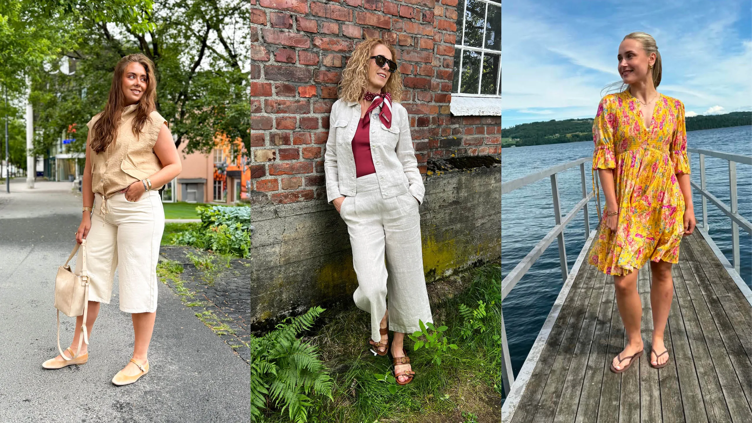 Sommerantrekk fra Backe på CC Gjøvik