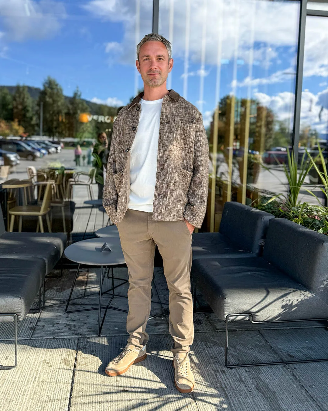 Høstantrekk til herre fra The Lounge på CC Strandtorget